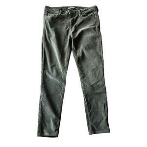 Vince Olive Green Women's Corduroy Skinny Pants Size 31
